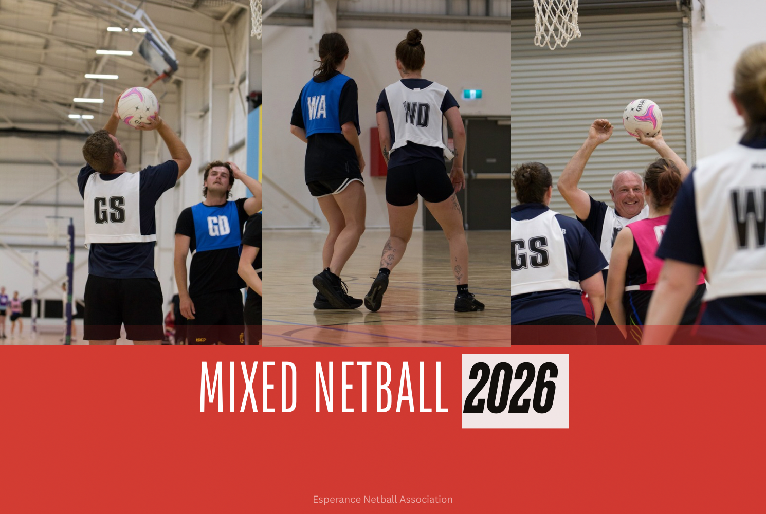 Mixed Netball Team registrations 