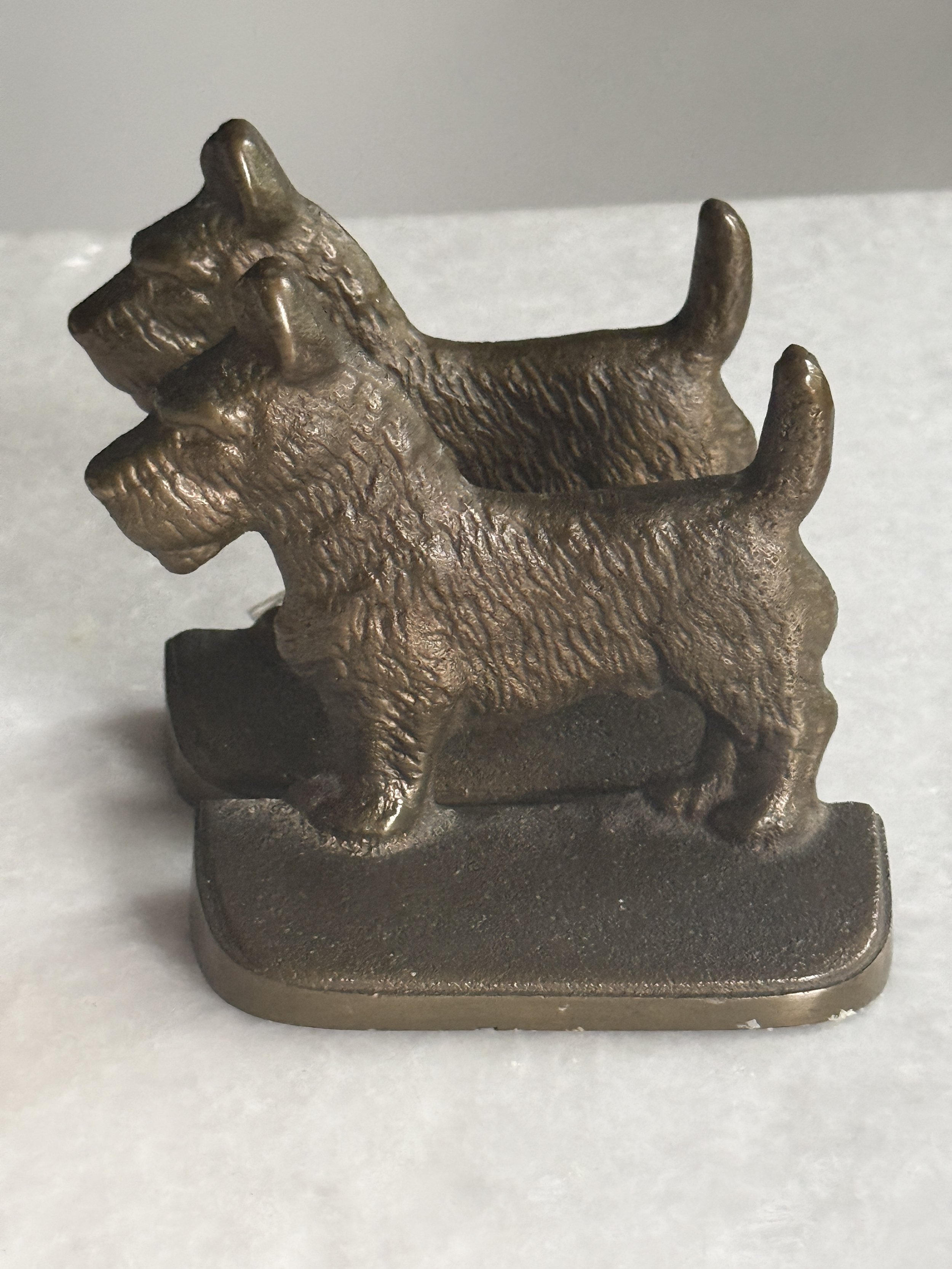 SCOTTIE DOG BOOKENDS 
