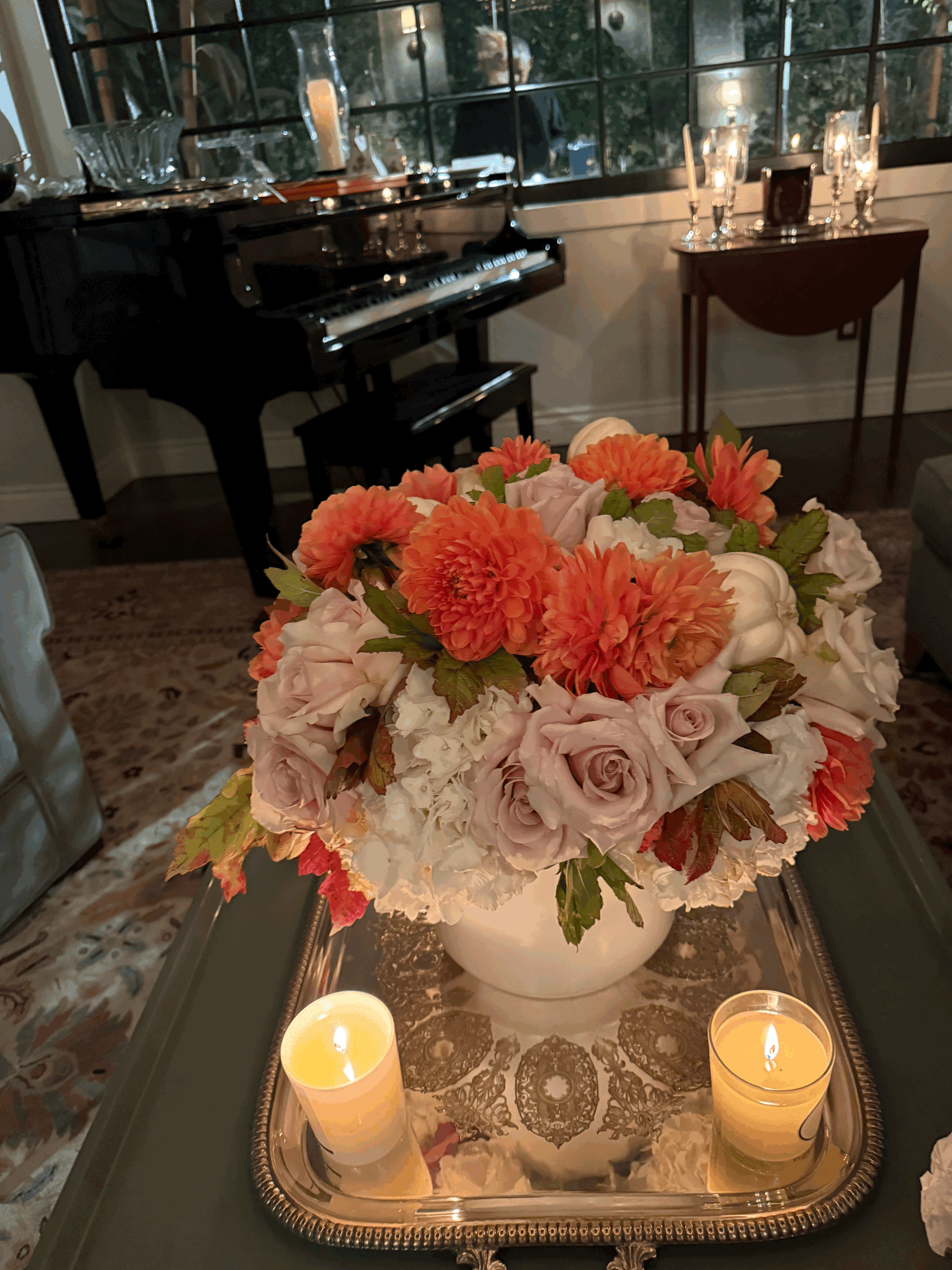 Thanksgiving Floral Workshop with Virginia Robinson Gardens (DGL Vintage Vessels) 