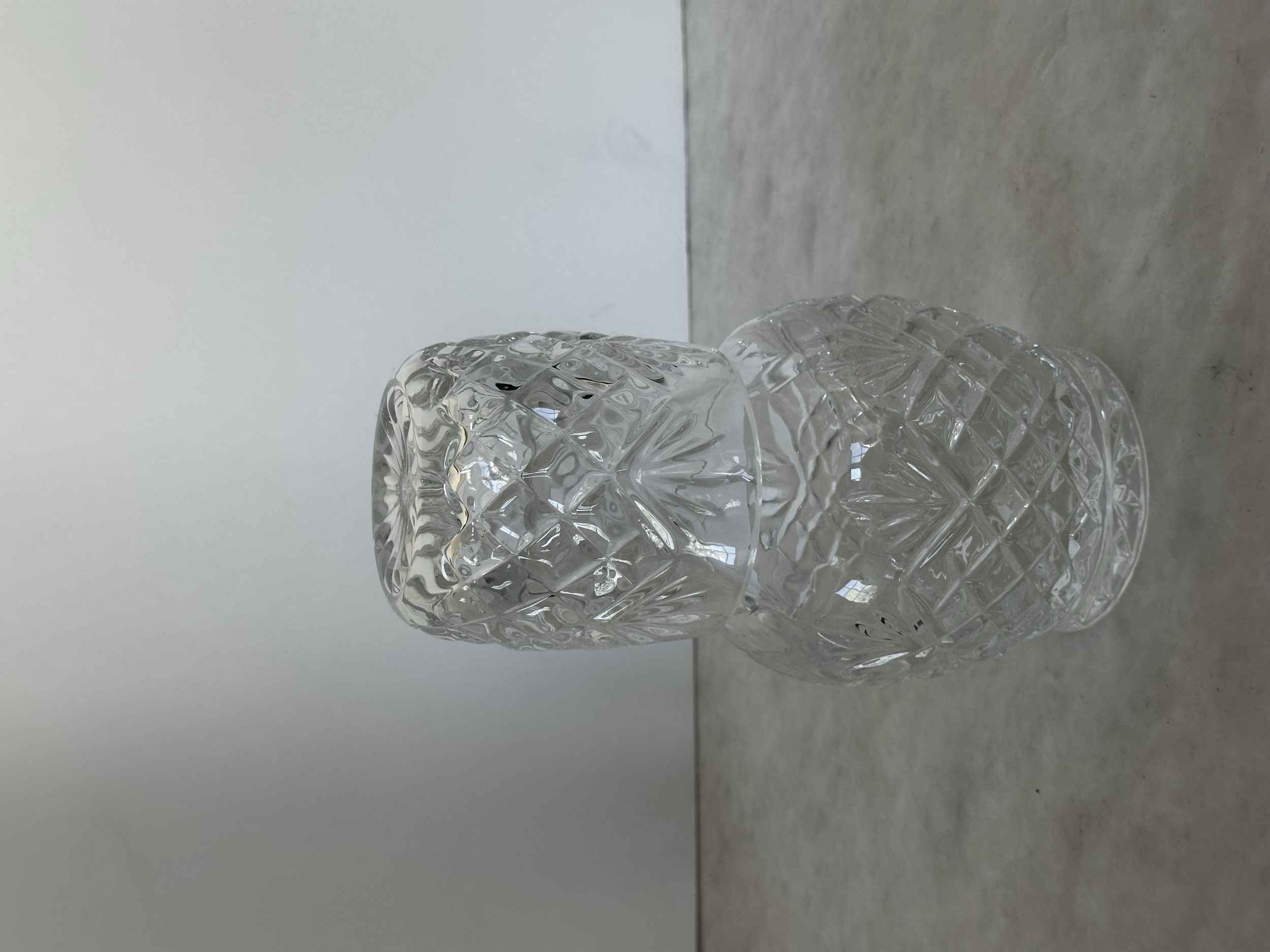 WATERFORD GUEST CUP AND WATER CARAFE - SOLD 