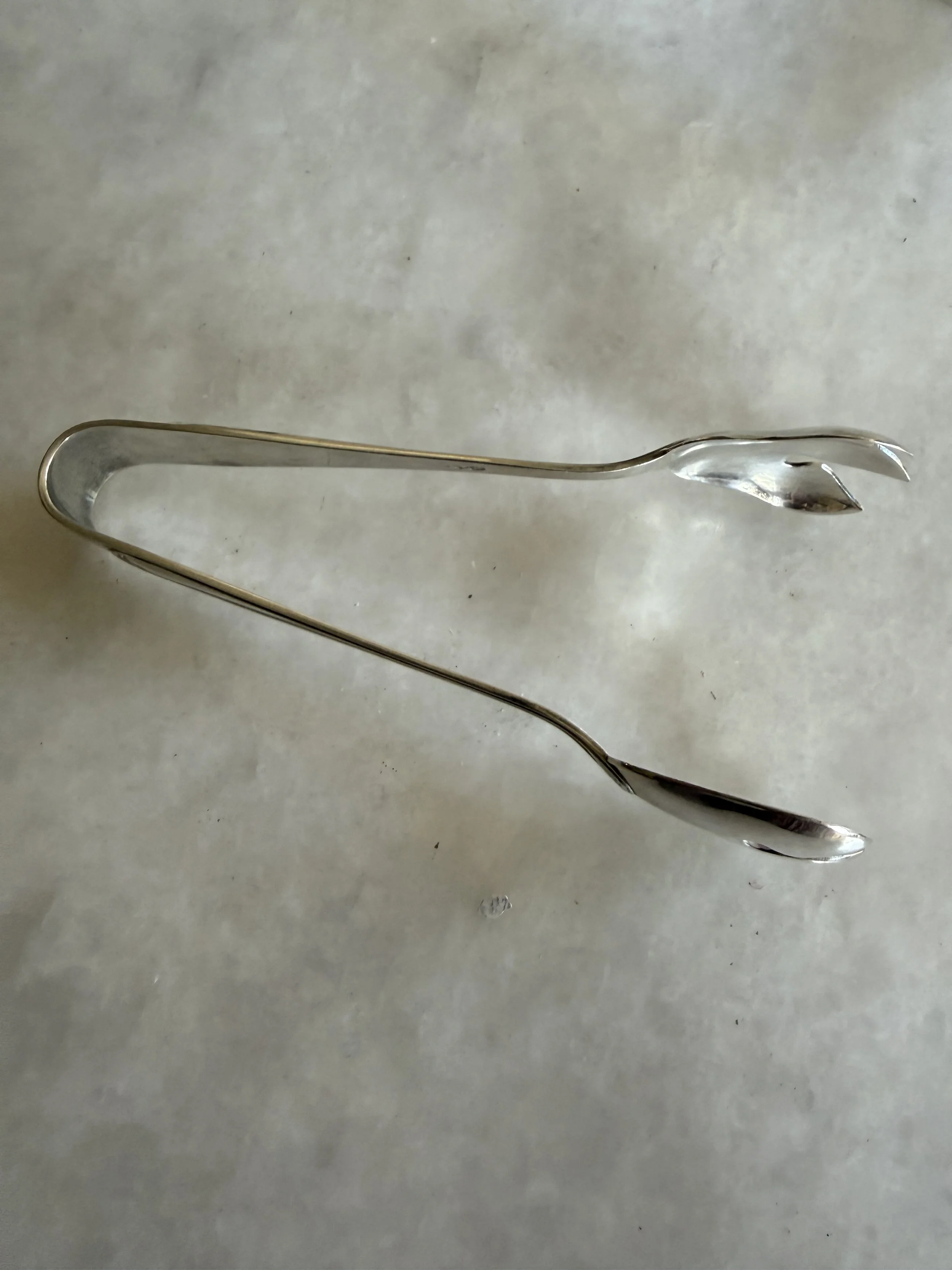 VINTAGE TONGS - SILVERPLATE - SOLD 