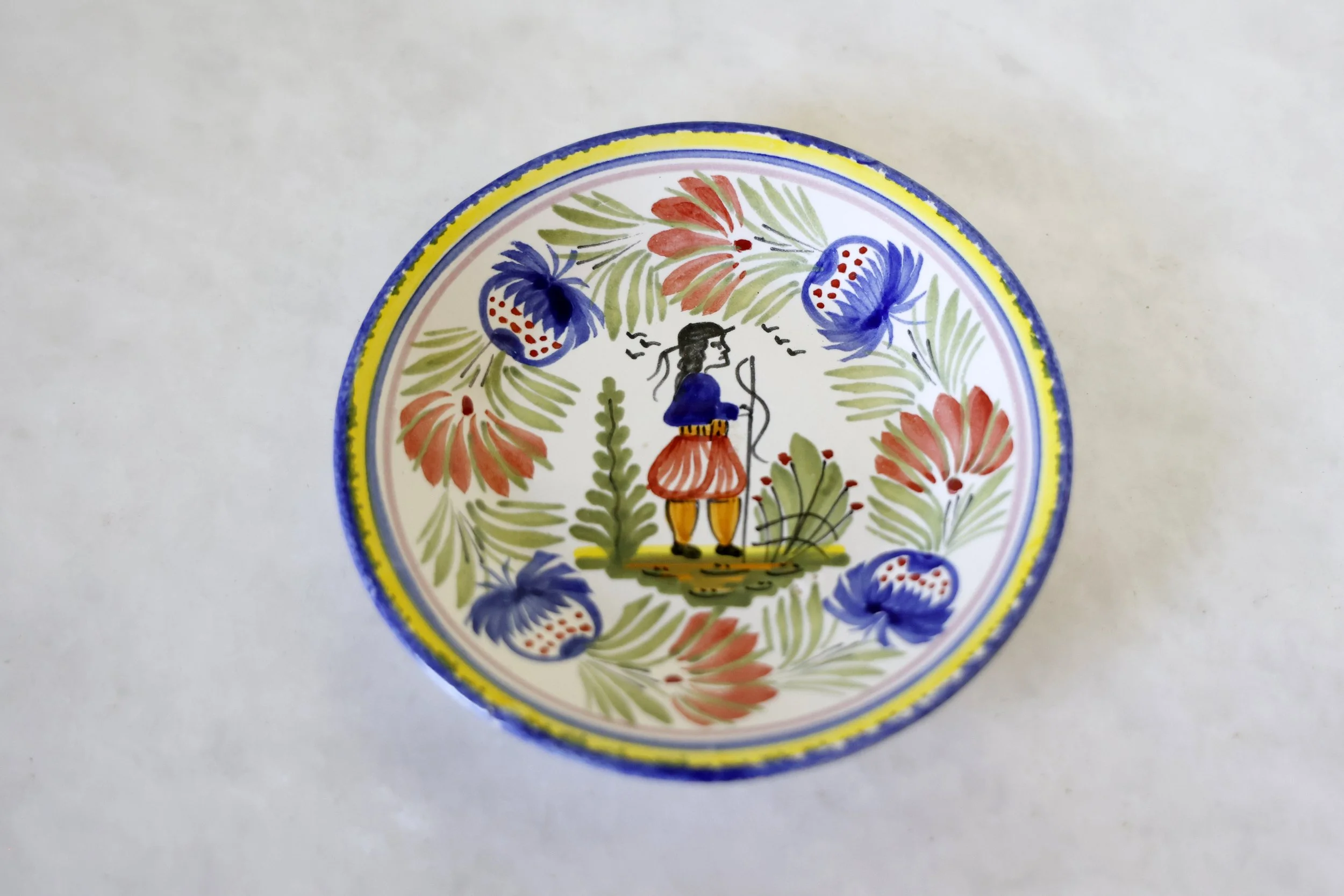 VINTAGE QUIMPER BOWL 
