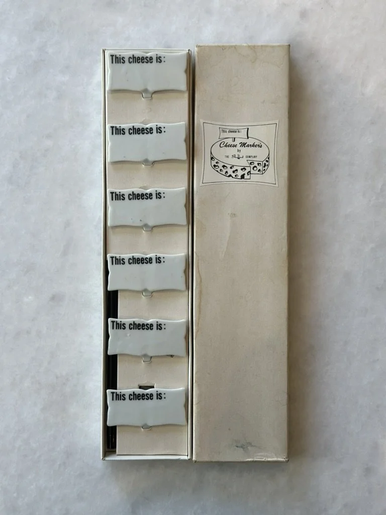 VINTAGE CHEESE MARKERS 