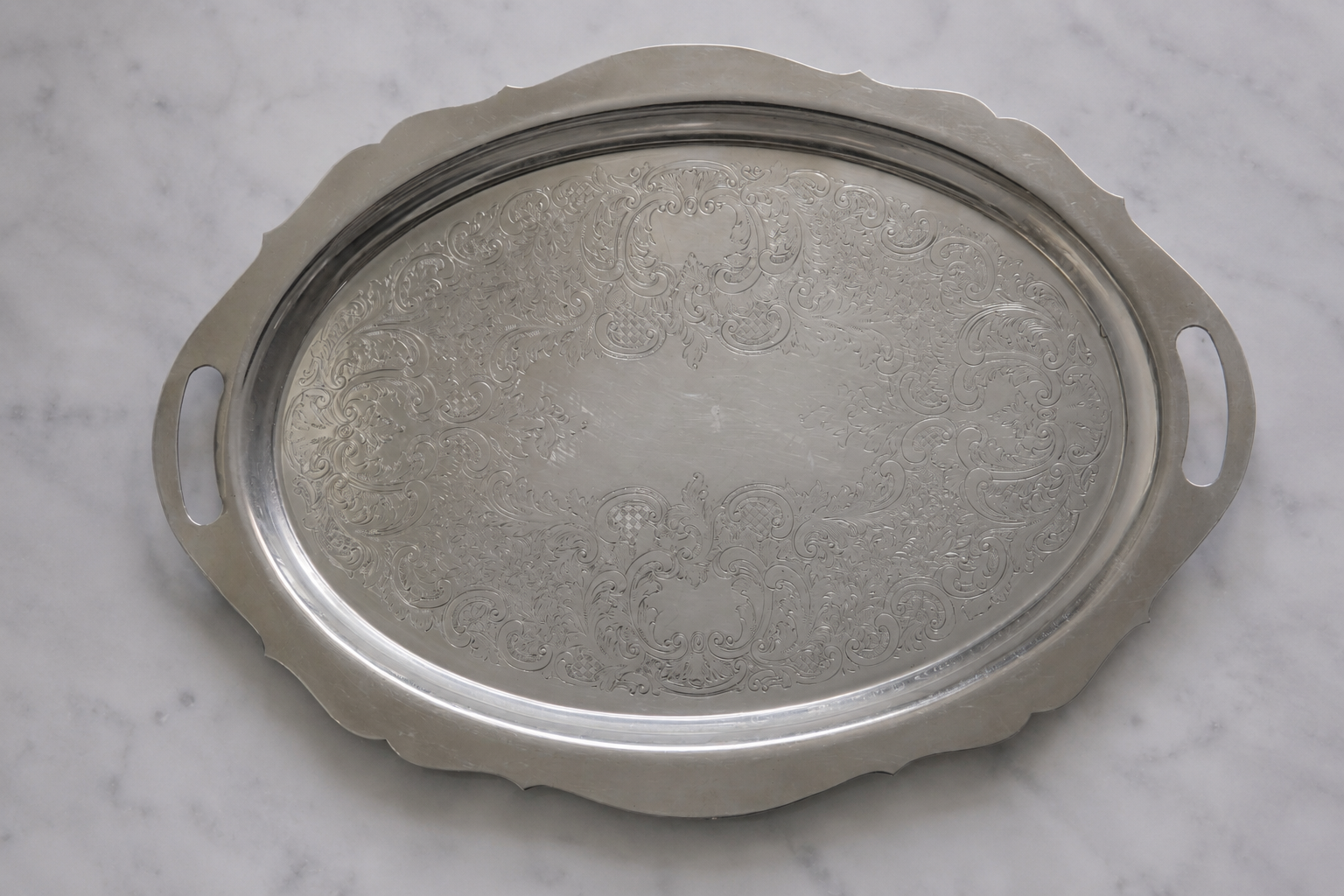 TOWLE ELECTROPLATED TRAY