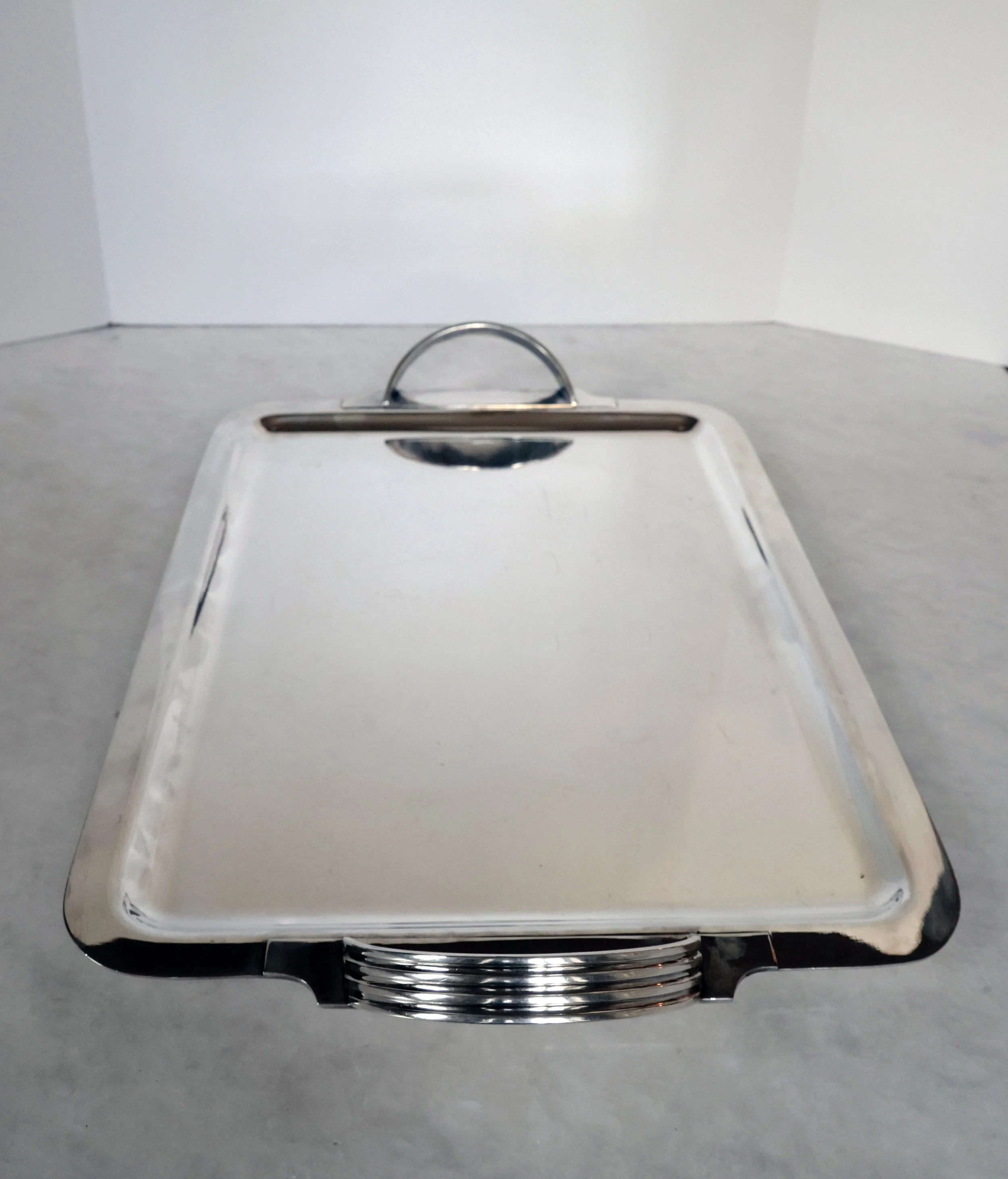 BACCARAT ART DECO TRAY 