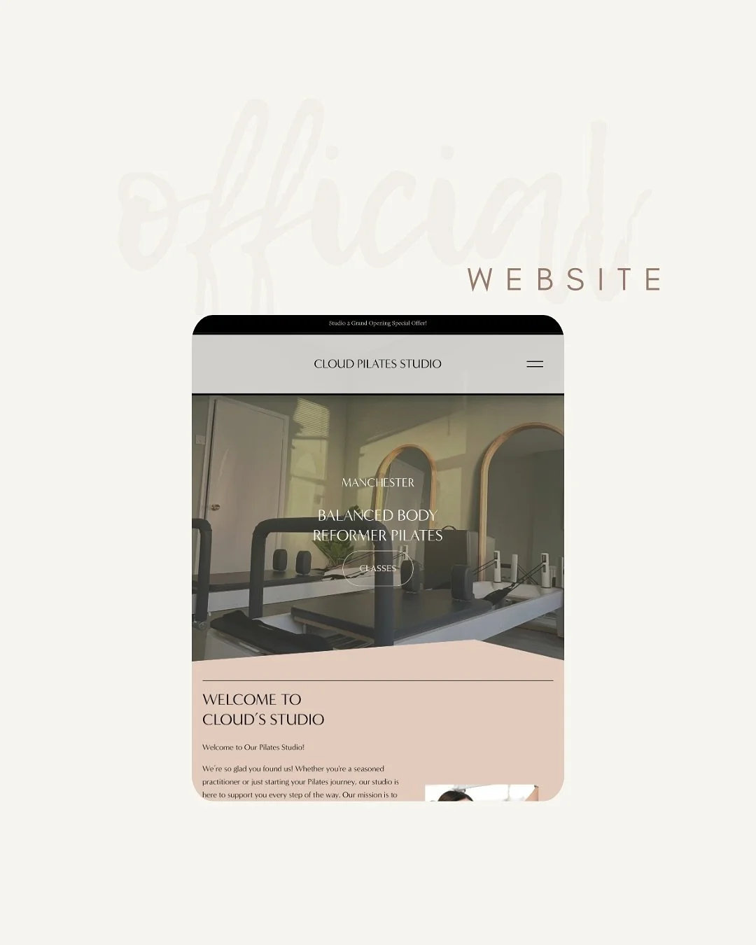 🌐 Exciting news &mdash; our official website is now live!
You can now view our schedule, purchase packages, and book classes directly online ✨

We&rsquo;ve also put together a simple step-by-step guide to help you navigate the booking process. 

If 