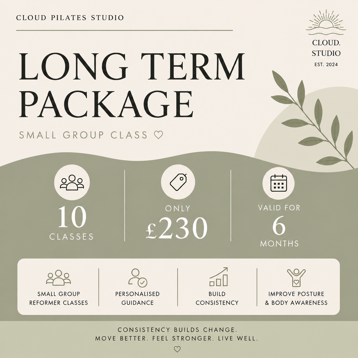 1v1 Private Class Package