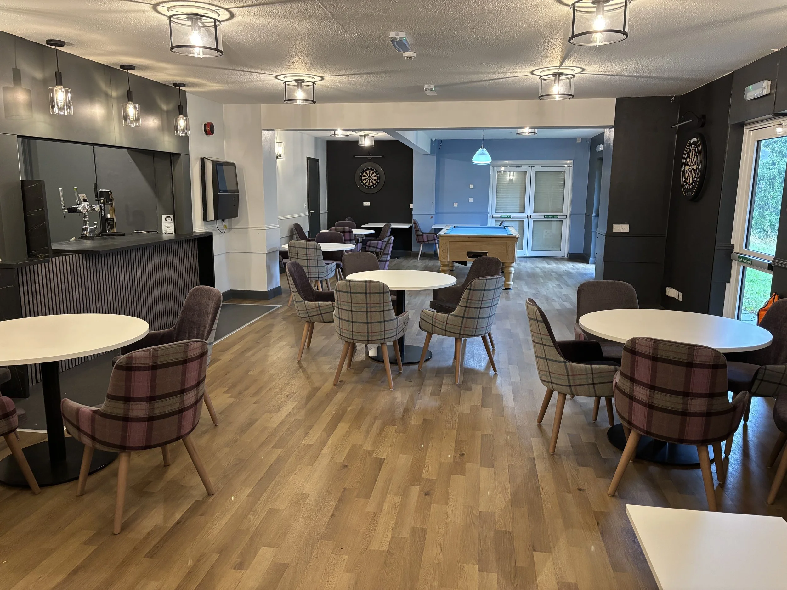 Stepping into the new club lounge