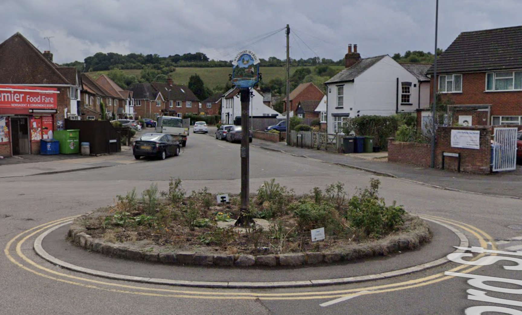 Wycombe Marsh    Village Sign