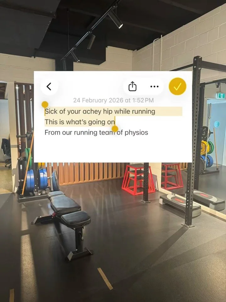 Outer hip pain during or after running is usually gluteal tendinopathy, not a worn out hip joint.

The problem is rarely that you are weak. It is usually that your training load has exceeded what your tendon can currently tolerate.

The solution is n