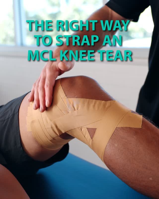The MCL is the ligament that runs down the inside of your knee, and it's one of the most commonly injured in contact and change of direction sports because it takes the strain whenever the knee gets forced inwards. Think of a rugby tackle from the si