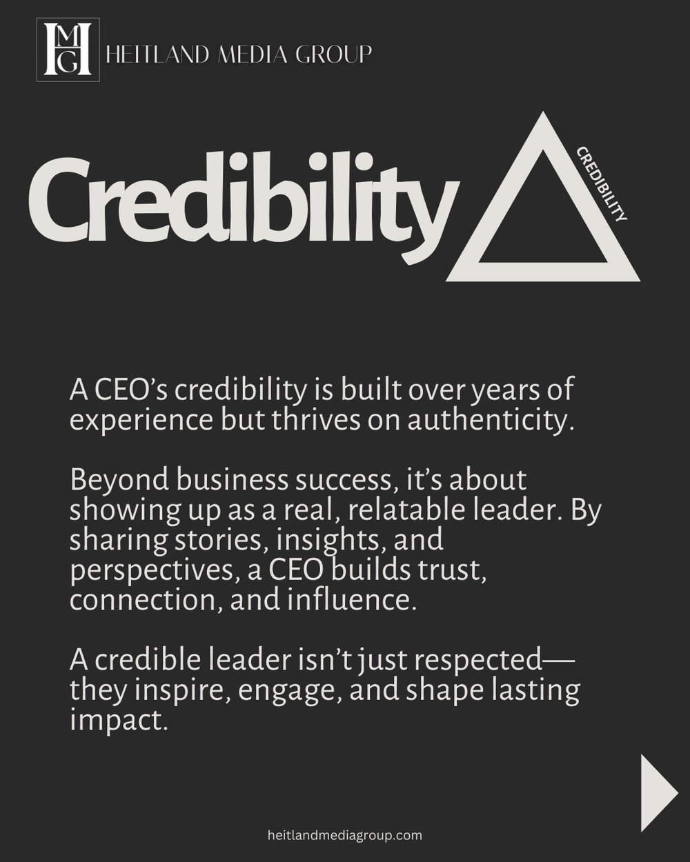 The CEO Thought Leadership Framework — HEITLAND MEDIA GROUP