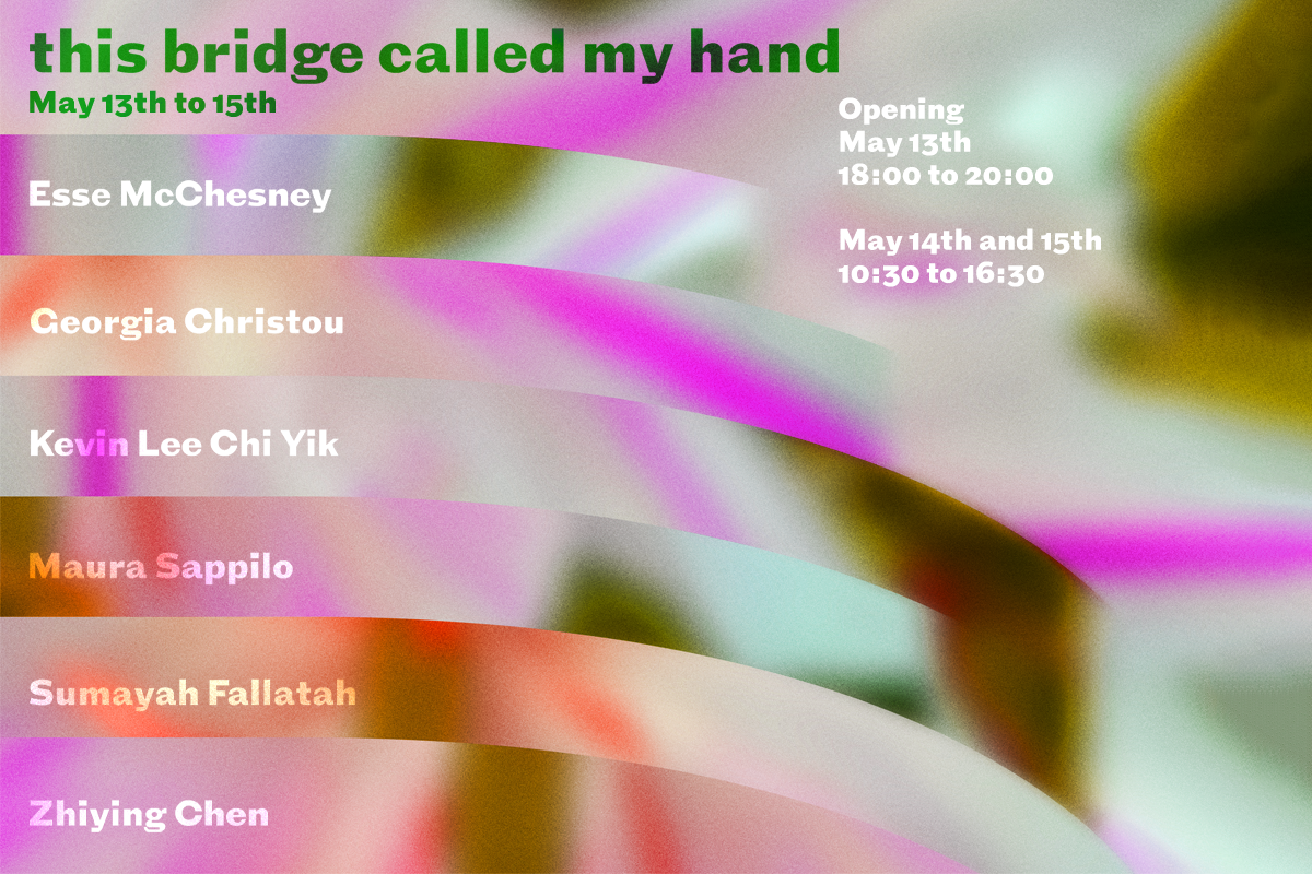 Art Exhibition: This Bridge Called My hand