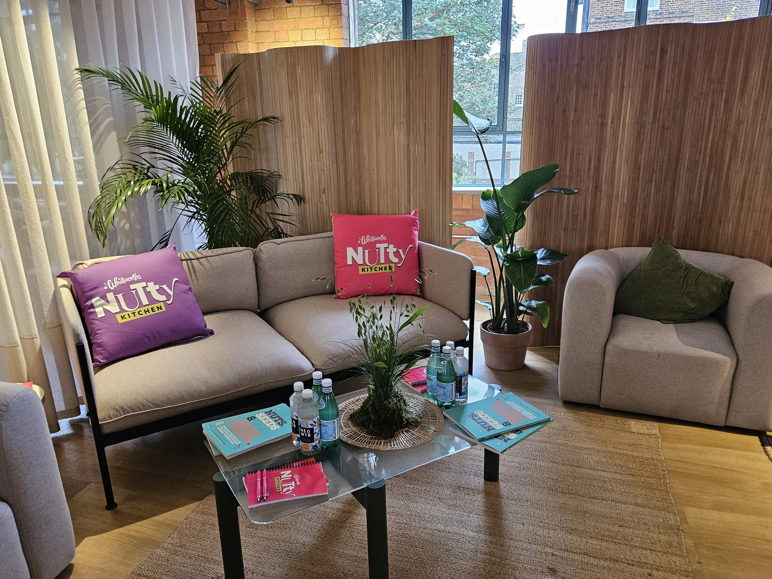 Creative Production & Event Styling for Whitworths Nutty Kitchen. 
Production Company Whipped Cream Ltd. 
London. 2025. 