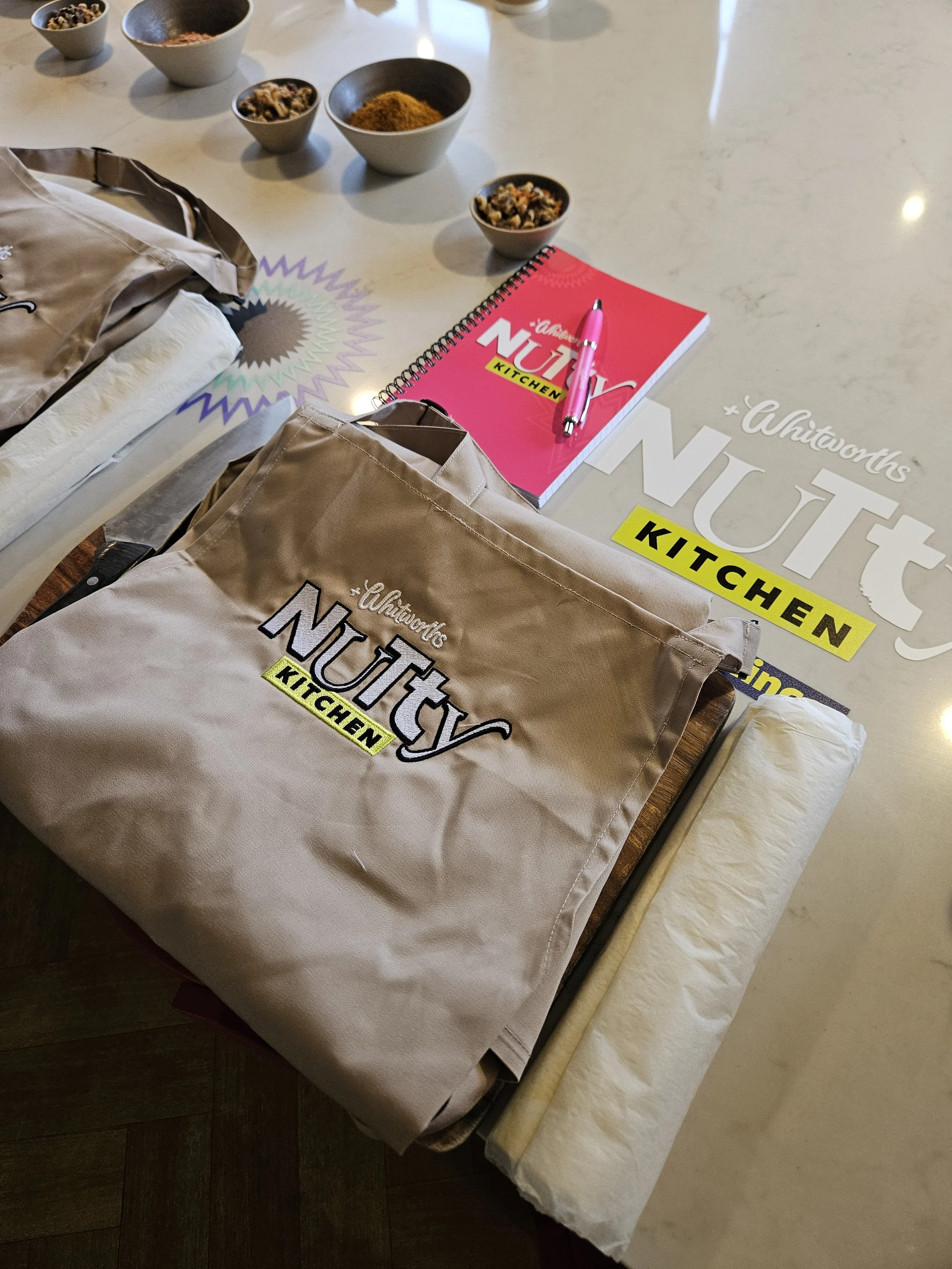 Creative Production & Event Styling for Whitworths Nutty Kitchen. 
Production Company Whipped Cream Ltd. 
London. 2025. 