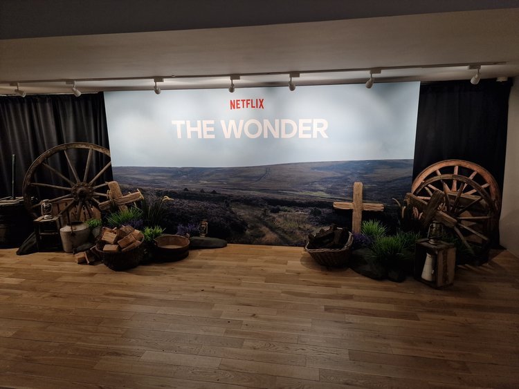 Event Styling. The Wonder Netflix Premiere. Assisted Kate Moylan Design. Event company Verve. 2022. 