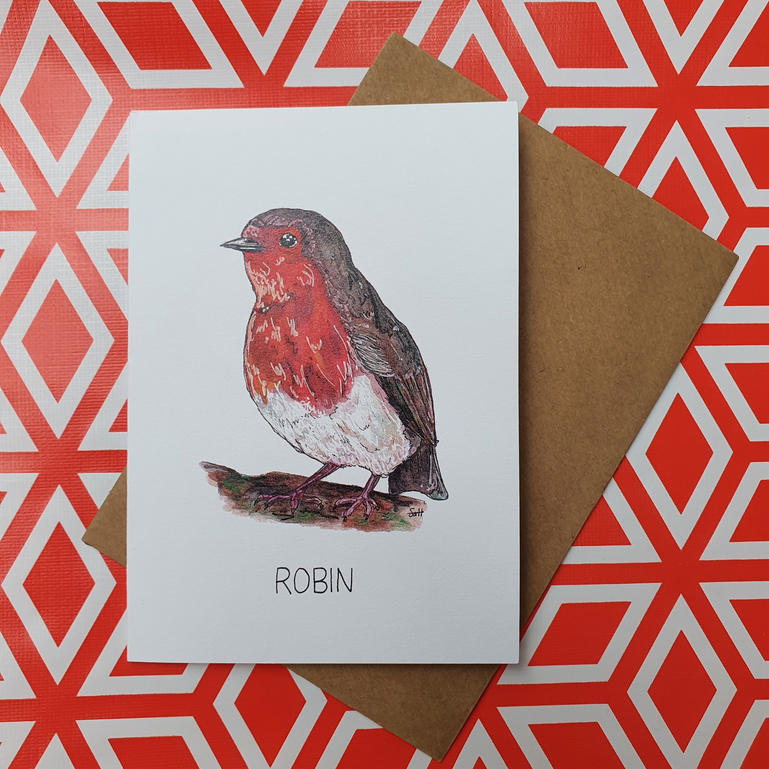 Robin Greetings Card