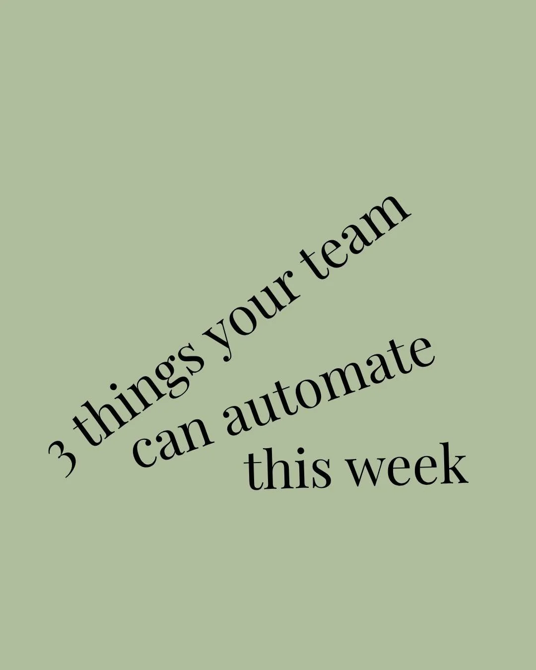 Everyone is trying to get more done in less time with less resources. And if your team&rsquo;s drowning in busywork, automation might be the lifeline you need and it doesn&rsquo;t have to mean buying new tools or setting up complicated tech.

Here ar