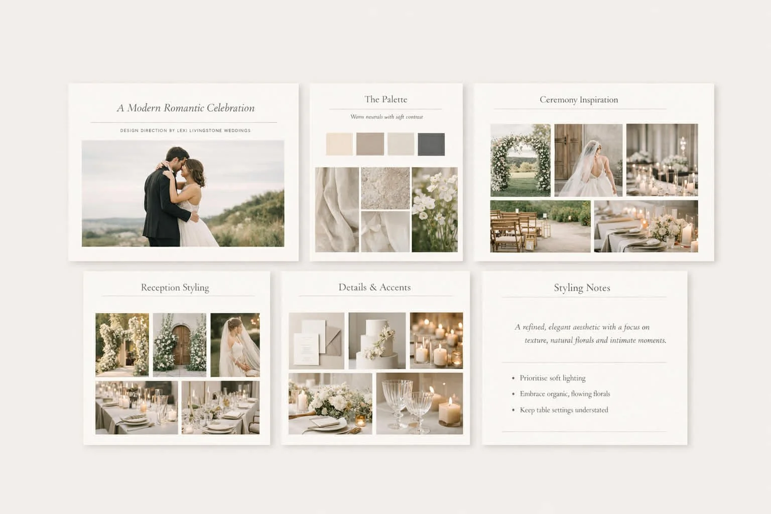 Introducing Wedding Design Mood Boards