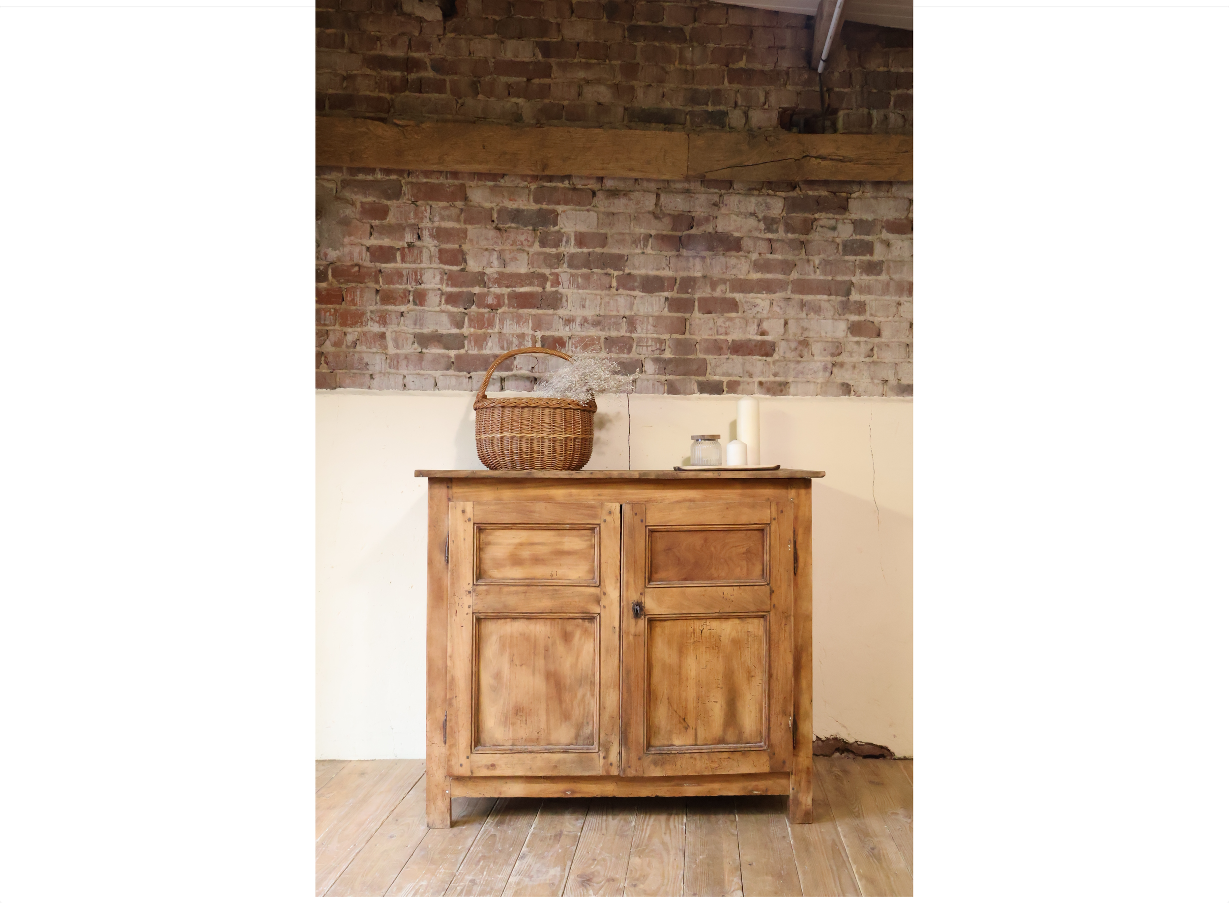 Buffet rustique 2 portes