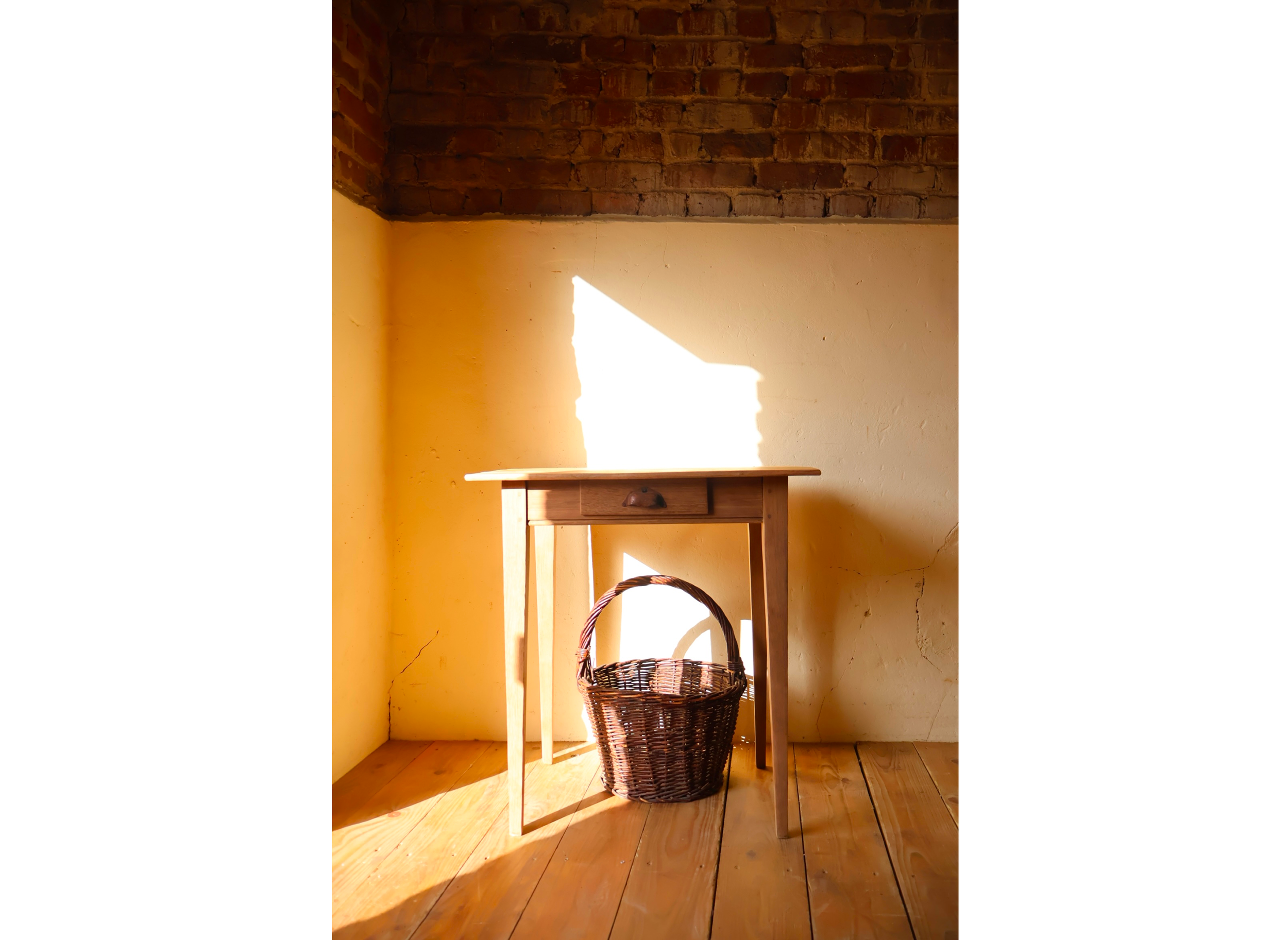 Petite table en chêne