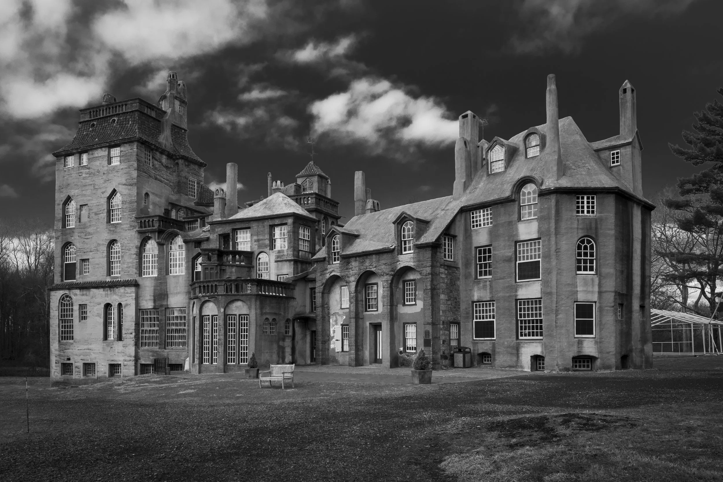 onthill Castle, Doylestown Pennsylvania ©karp 3-26