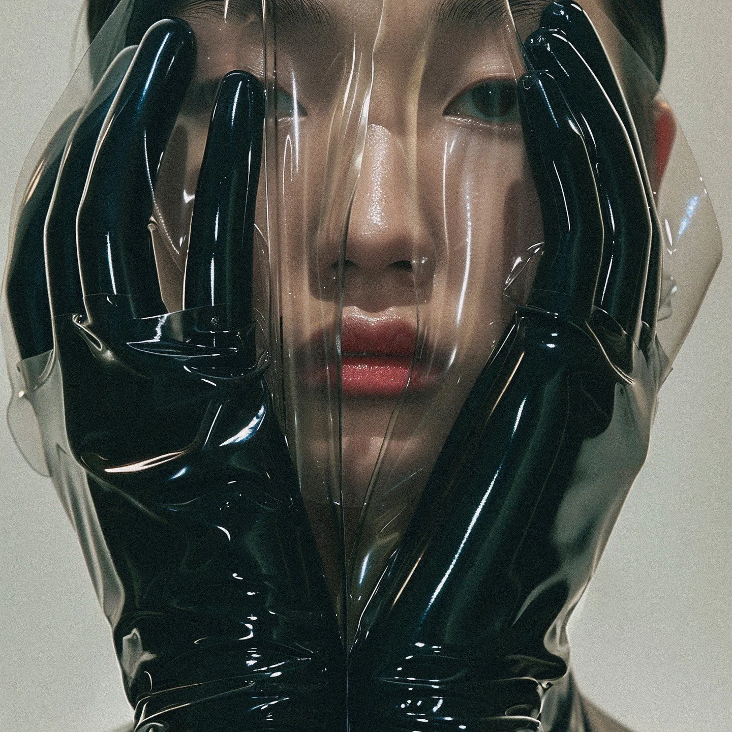 Wrapped in mystery, veiled in strength. 🖤✨
@visualplayground.ai 
#FuturisticFashion #ModernArt #VisualIdentity #aiart #aiartcommunity #aiartist #vinyllovers