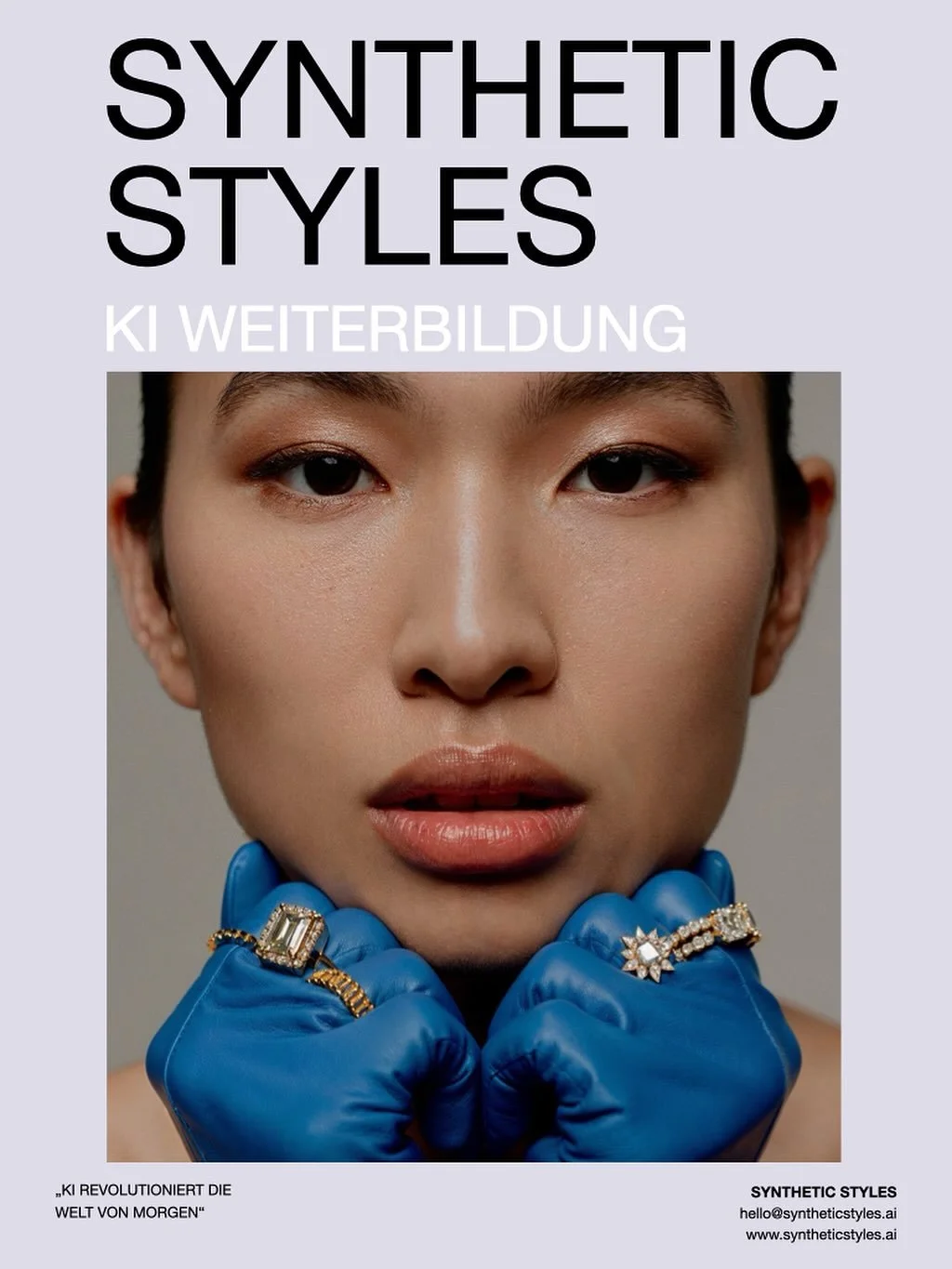 Am 01. September ist unsere SYNTHETIC STYLES KI WEITERBILDUNG in die erste Runde gestartet und wir freuen uns riesig auf die spannende Reise mit unseren Teilnehmer:innen. ✨

Die Weiterbildung richtet sich an alle Kreativschaffenden, die tiefer in die