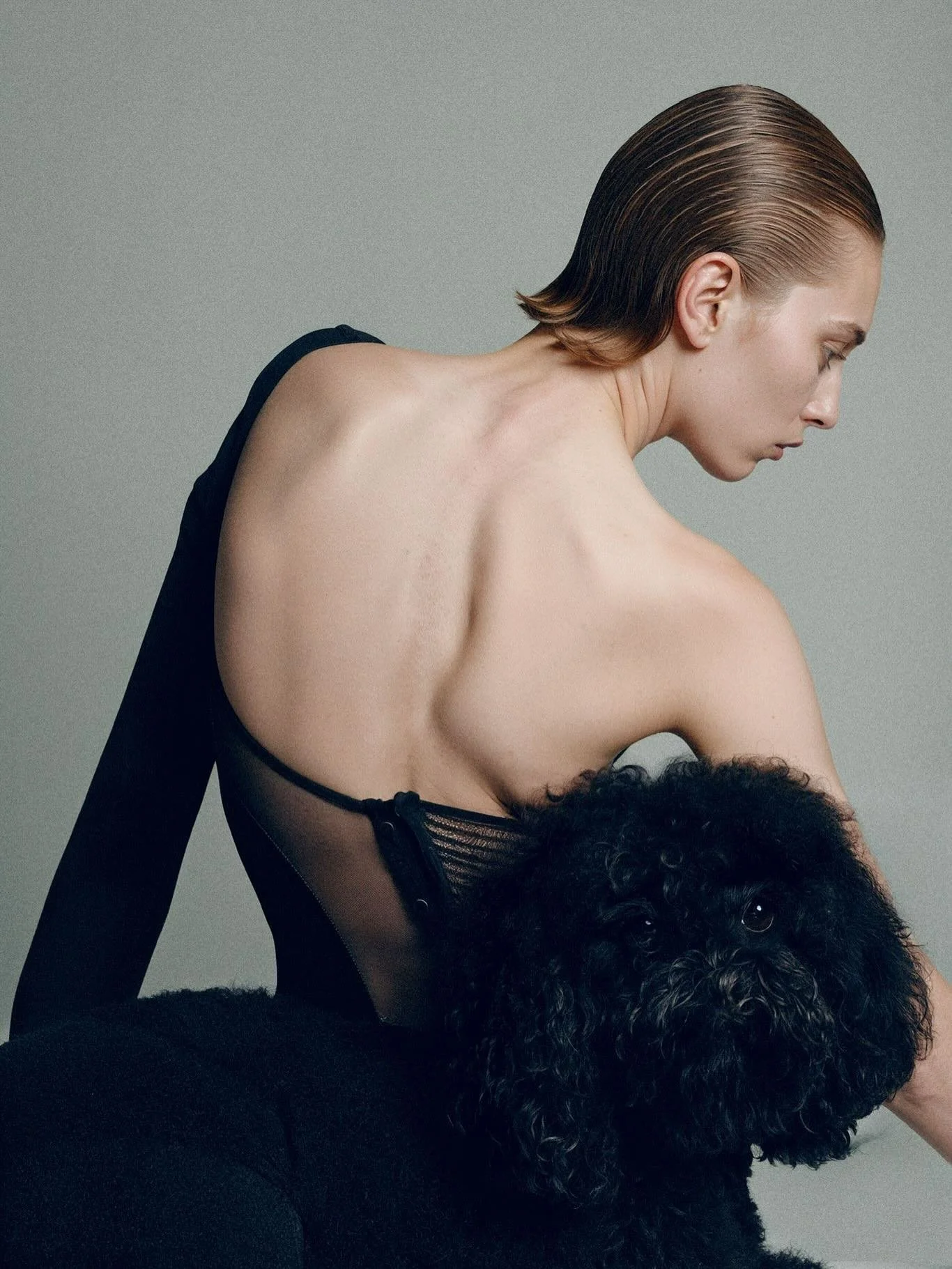 Black is back 🖤 @monicamenez #aiart