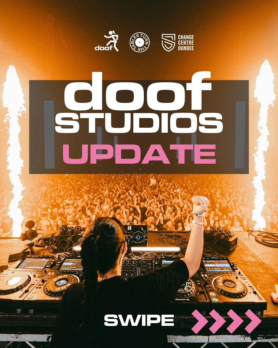 News from home 🏴󠁧󠁢󠁳󠁣󠁴󠁿 :

Our studio partnership with @hannahlaingdj &amp; @streetsoccerscotland&rsquo;s @changecentredundee_ is due to be completed in October. 🙌🏼🙌🏼