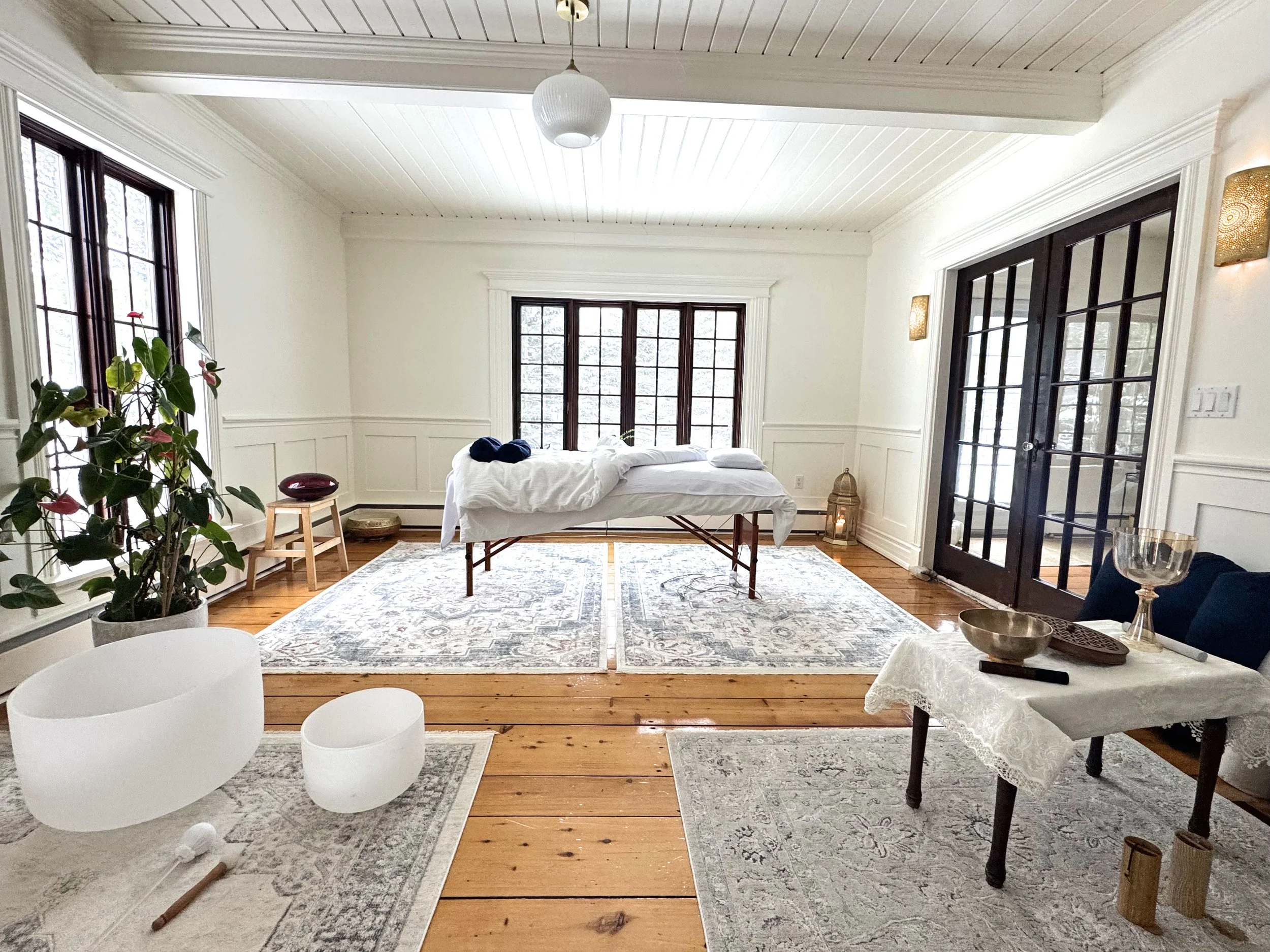 Soin de sonothérapie et ostéo-sono