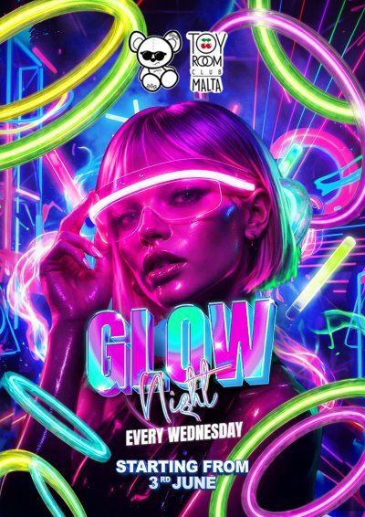 GLOW NIGHT Toyroom x pacha 