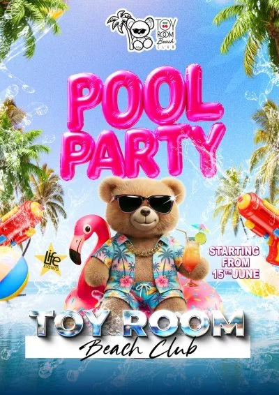  POOL PARTY Toyroom beach club 