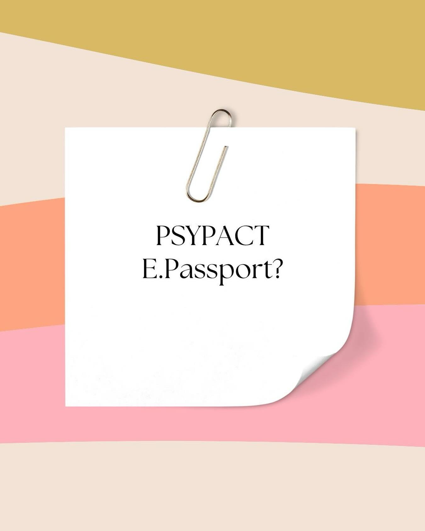 New blog post! Have you heard of an E.Passport for psychologists? Continue to my blog to learn more! 

https://www.pacificvistapsychology.com/pvpblog/what-is-a-psypact-epassport-and-what-does-it-mean

#psychologypractice #mentalhealth #lakeway #austi