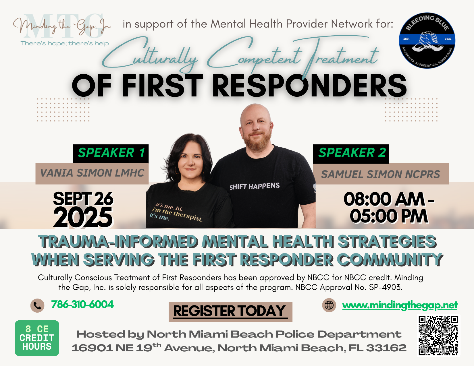 Provider Training: Culturally Competent Treatment of First Responders