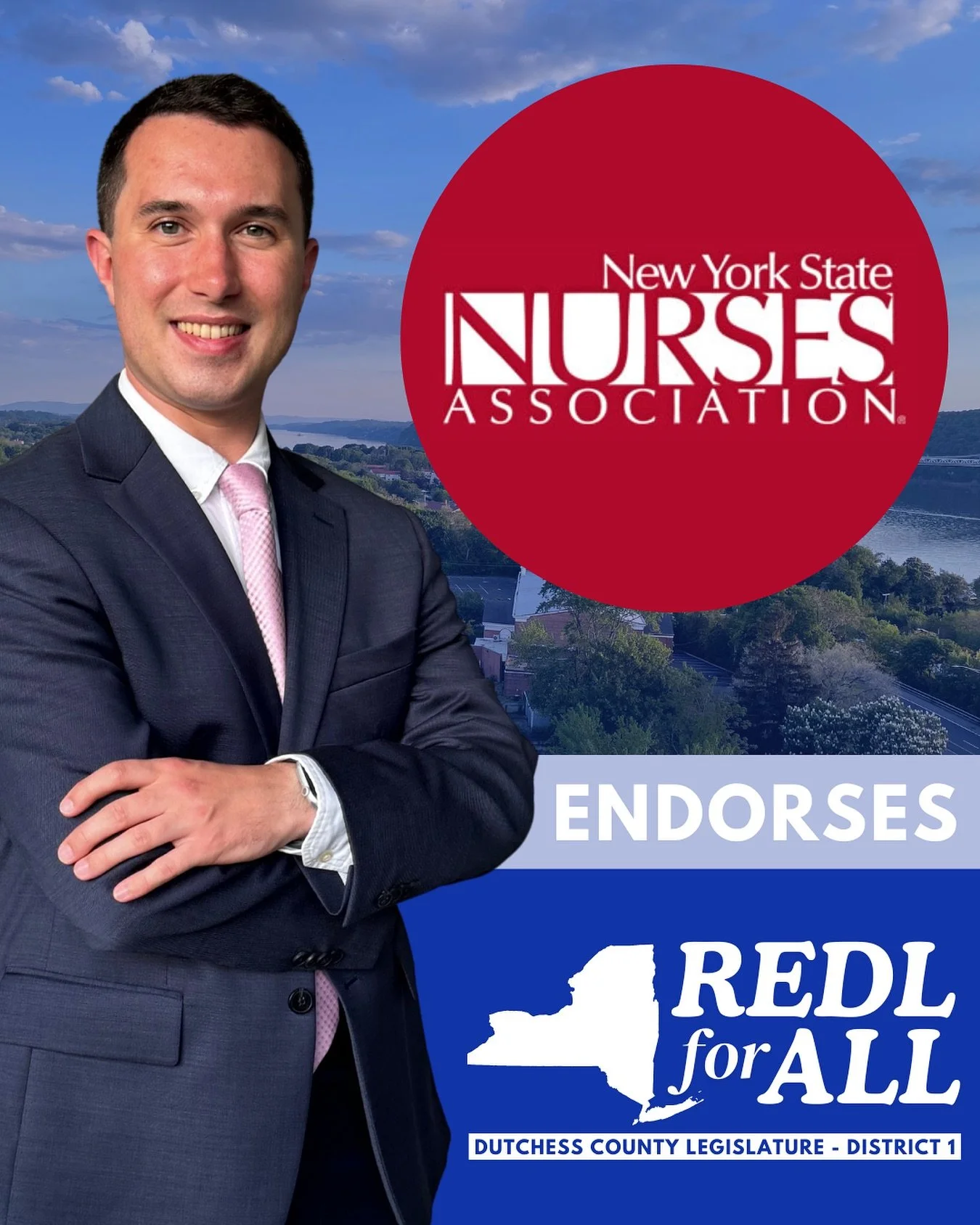 Endorsement Alert! I am proud to be endorsed by the New York State Nurses Association.