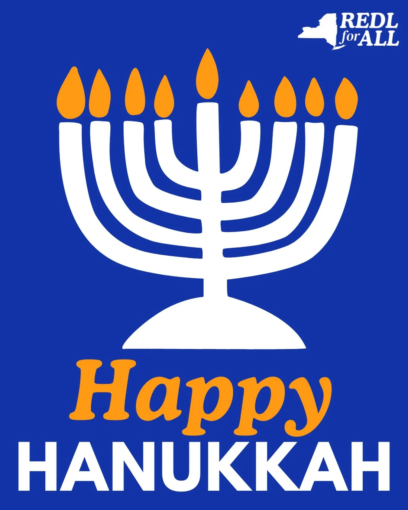 Happy Hanukkah! May your candles burn bright this season.