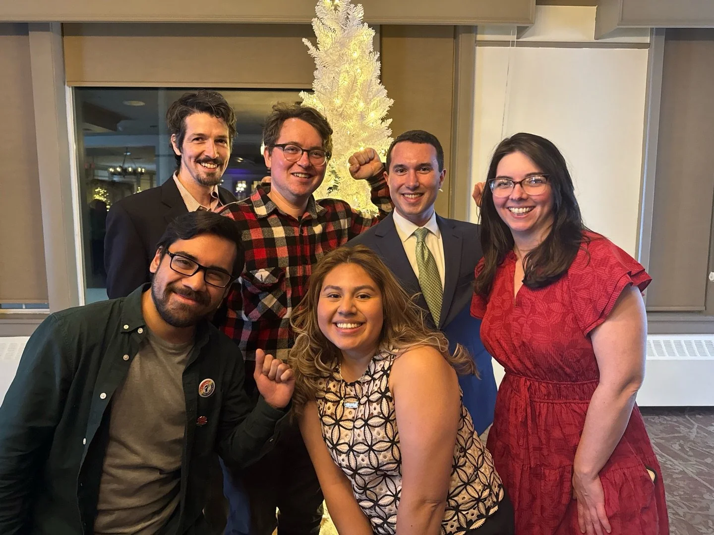 Had a great time at the HVALF holiday solidarity party. Whether you&rsquo;re currently organized labor or not we stand with you! Let&rsquo;s turn the tide and unionize.