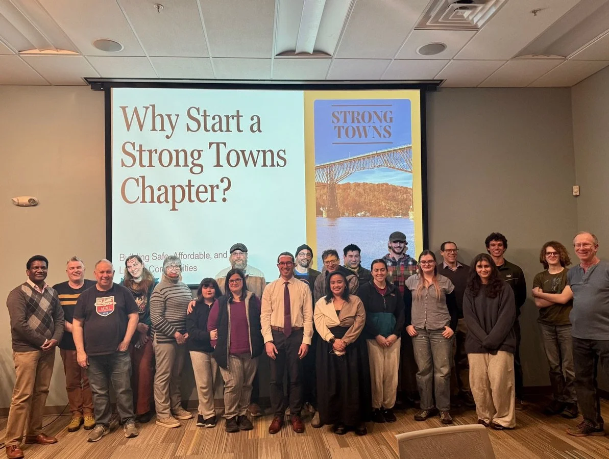 So grateful for the fantastic conversations we had during our first Strong Towns Poughkeepsie meeting. Thank you to everyone who participated. Can&rsquo;t wait to get started!