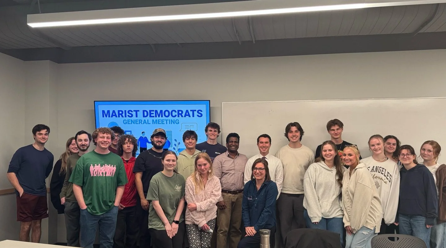 Had a great discussion this week at the Marist Dems April general meeting along with Shantha Thangiah (Ward 3) and Emily Watson (Ward 4)!