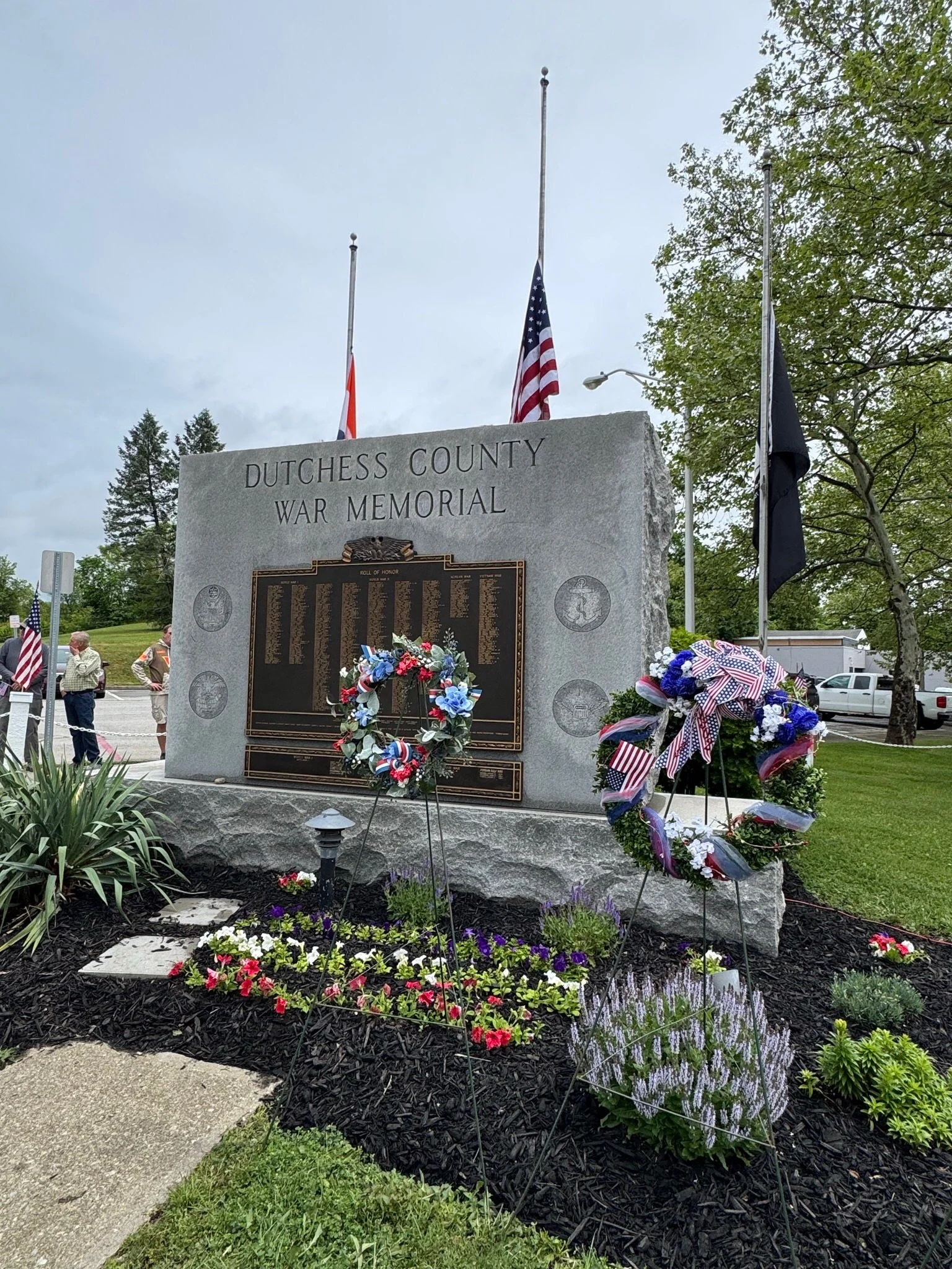 Today we honor and remember 🇺🇸

According to the VA, one early Memorial Day account occurred in Boalsburg, PA, where a trio of women decorated the graves of fallen soldiers in October 1864. Another was held in Charleston, SC, where Black freedmen a