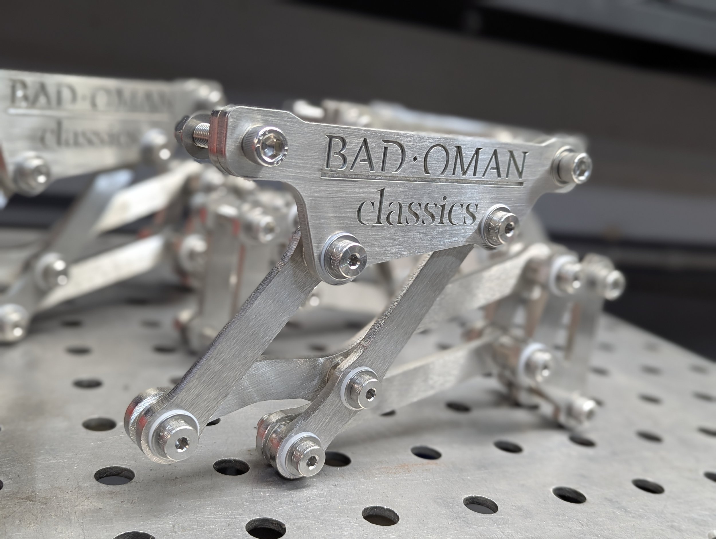 Engineered stainless steel Zero Interference Bad Oman Classics Scissor hinge.