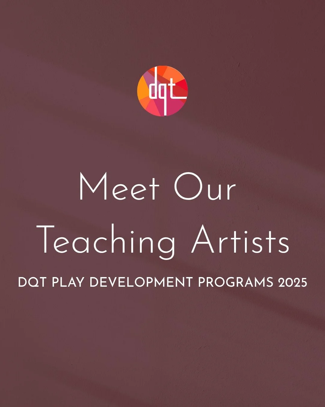 Meet Our Teaching Artists for the 2025 Play Development Programs!
We are excited to have @raquelalmazan @caridadsvich and @carmenlisawriter as our incredible instructors for our 3 programs. 

Get the personalized feedback and creative expertise you n