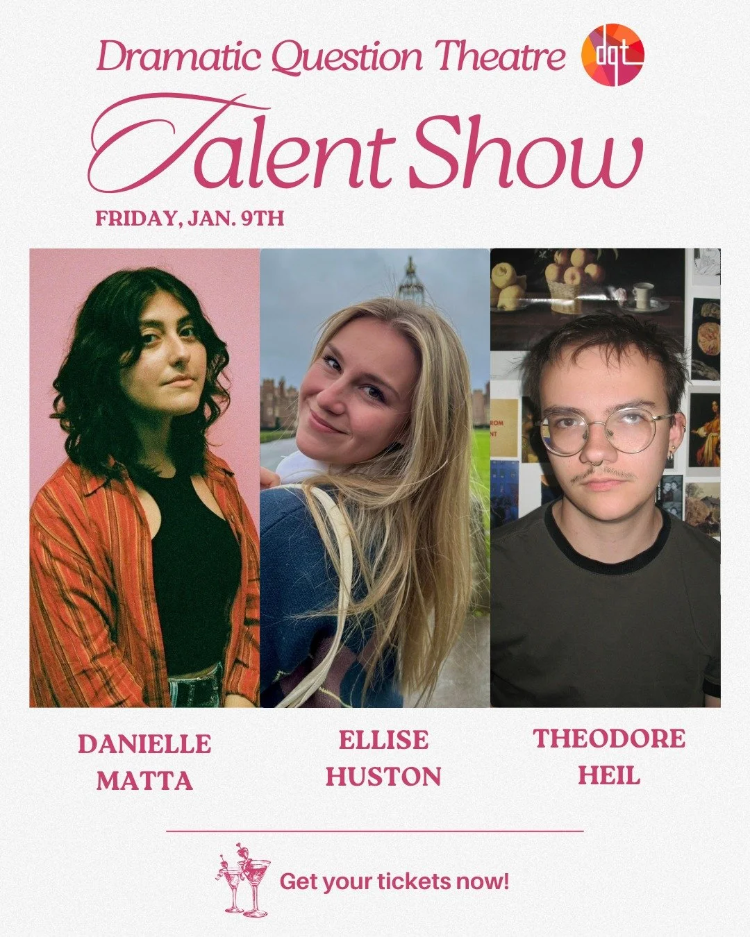 3 amazing performers
1 magical night

Join us this Friday to see a show, sip cocktails, and start your night off right! Get your tickets at the link in our bio!

Every ticket purchased directly supports our programs for women and BIPOC theatre artist