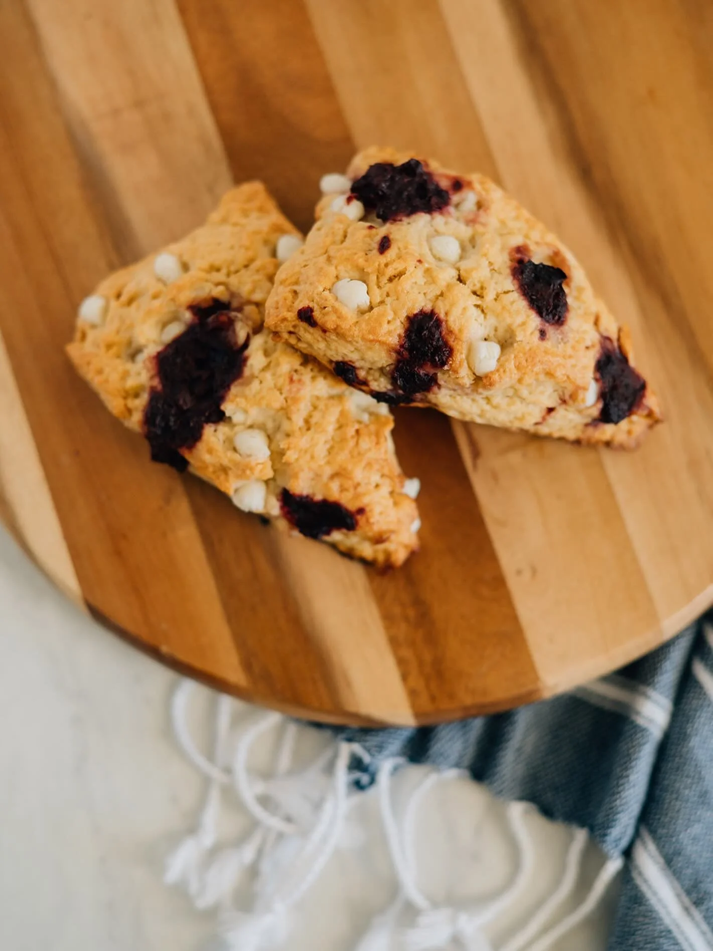 These cherry, white chocolate, almond &ldquo;Vampire&rdquo; scones are our kind of Halloween treat&hellip; a little playful, a lot delicious, and made with the same care and fermentation as everything we bake.
No tricks. Just bloody good scones. 🧛🩸