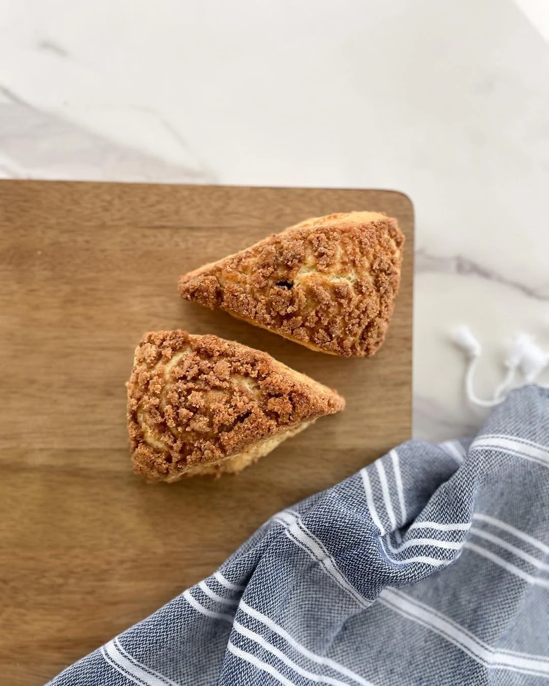 Cinnamon Coffee Cake Scones

Buttery, soft scones layered with cinnamon sugar and topped with a traditional golden, buttery crumble. The smell, the flavor, the warmth - it&rsquo;s just one of those flavors that makes you feel at home.

Pre-order your
