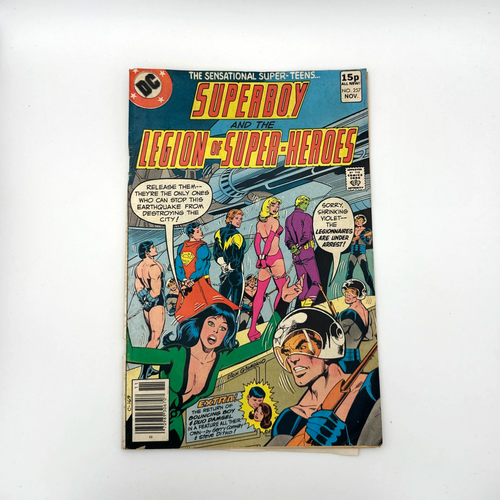 Superboy and the Legion of Super-Heroes No. 257 — Moss Books
