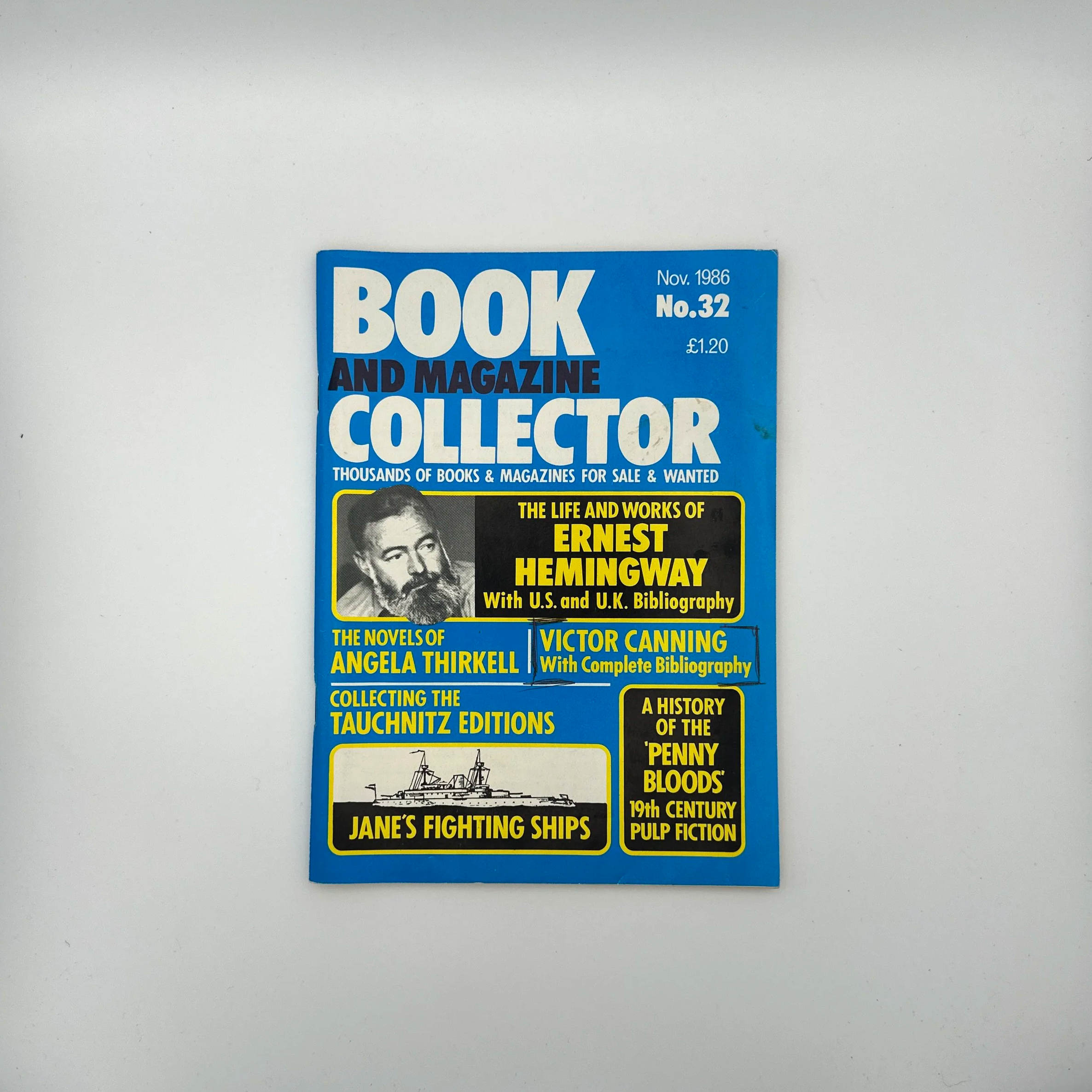 Book and Magazine Collector – No. 32 (November 1986)
