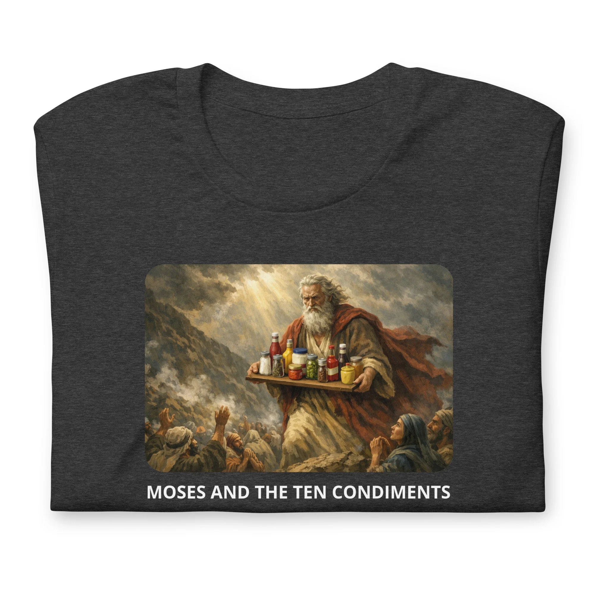 Moses and the Ten Condiments T (Adult Sizes)