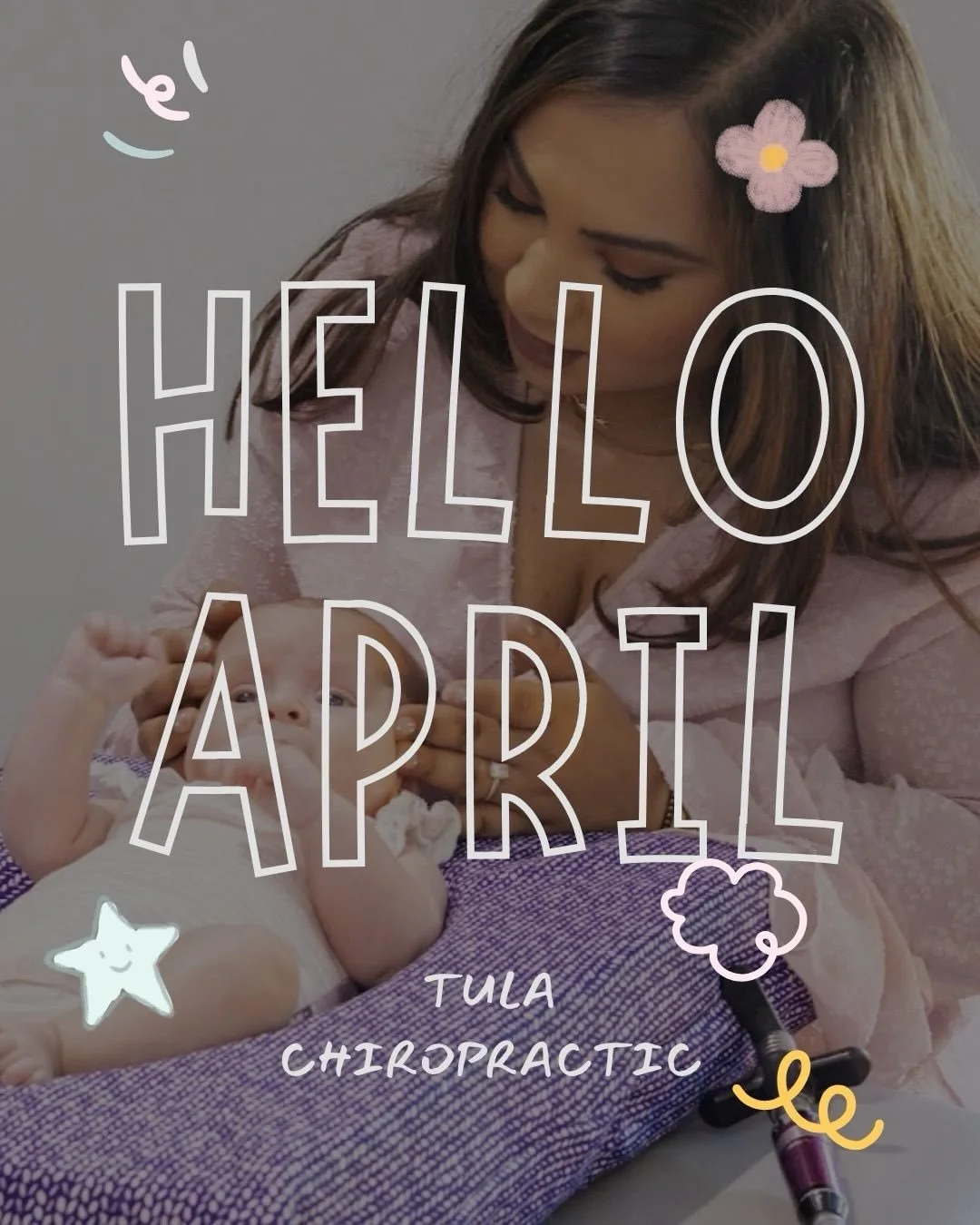 Hello April 🌿☀️ Hello spring, fresh routines, and a good time to check in with your body again.

We have some really exciting things coming up for you this month at Tula ✨ 

A little April heads up 🌸 Dr. Michelle will be out of town for a few days 